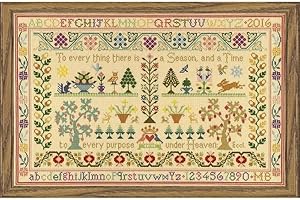 Bothy Threads Counted Cross Stitch Kit Season and Time 52 x 33 cm XS5