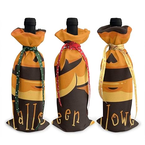 Amazon Com 3pcs Decoration Wine Bottle Covers Bags Champagne