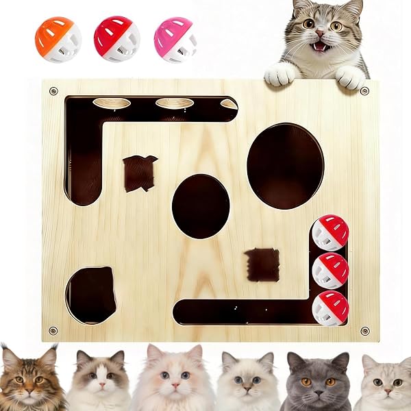CAT NAIL FILE SCRATCH ENRICHMENT BOX,ADVANCED CAT SCRATCH...