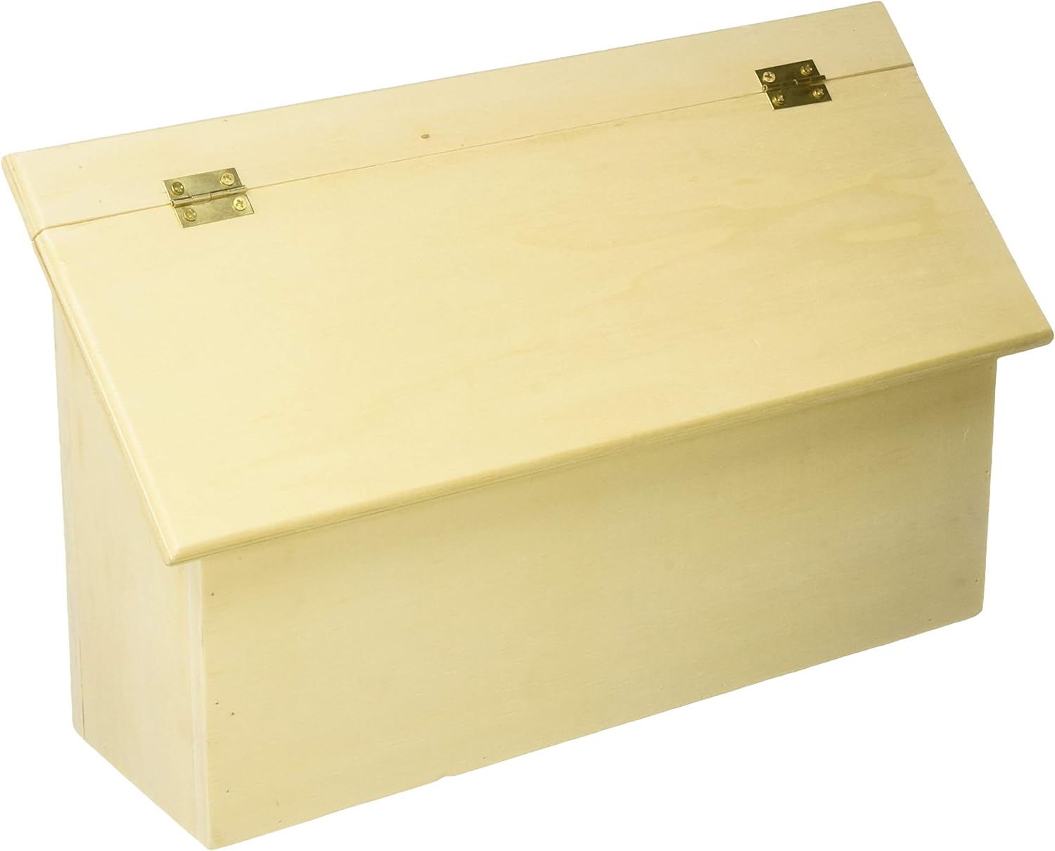 Amazon Com Unfinished Wood Letter Box By S S Worldwide Toys Games