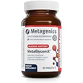 Metagenics MetaGlycemX - 100 mg Alpha-Lipoic Acid - Supports Carbohydrate Metabolism* - Antioxidant Support* - with Green Tea Extract - Non-GMO & Gluten-Free - 60 Count