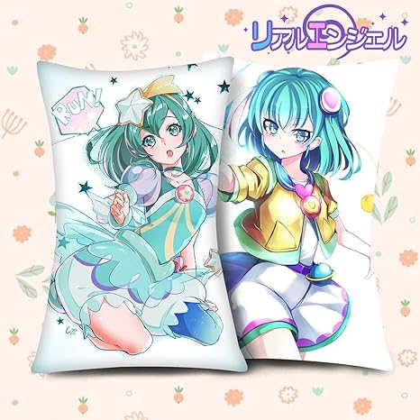 Amazon リアルエンジェル 抱き枕 スター トゥインクルプリキュア 羽衣ララ 両面印刷 アニメ 枕カバー 2wayトリコット カスタム可能 40cm X 60cm アニメ 萌えグッズ 通販