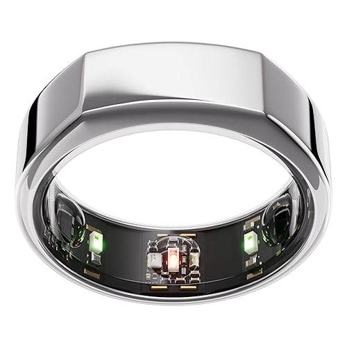 Oura Ring Gen3 Heritage Silver Size Smart Ring Size