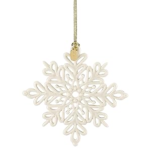 Lenox 884554 2019 Snow Fantasies Snowflake Ornament