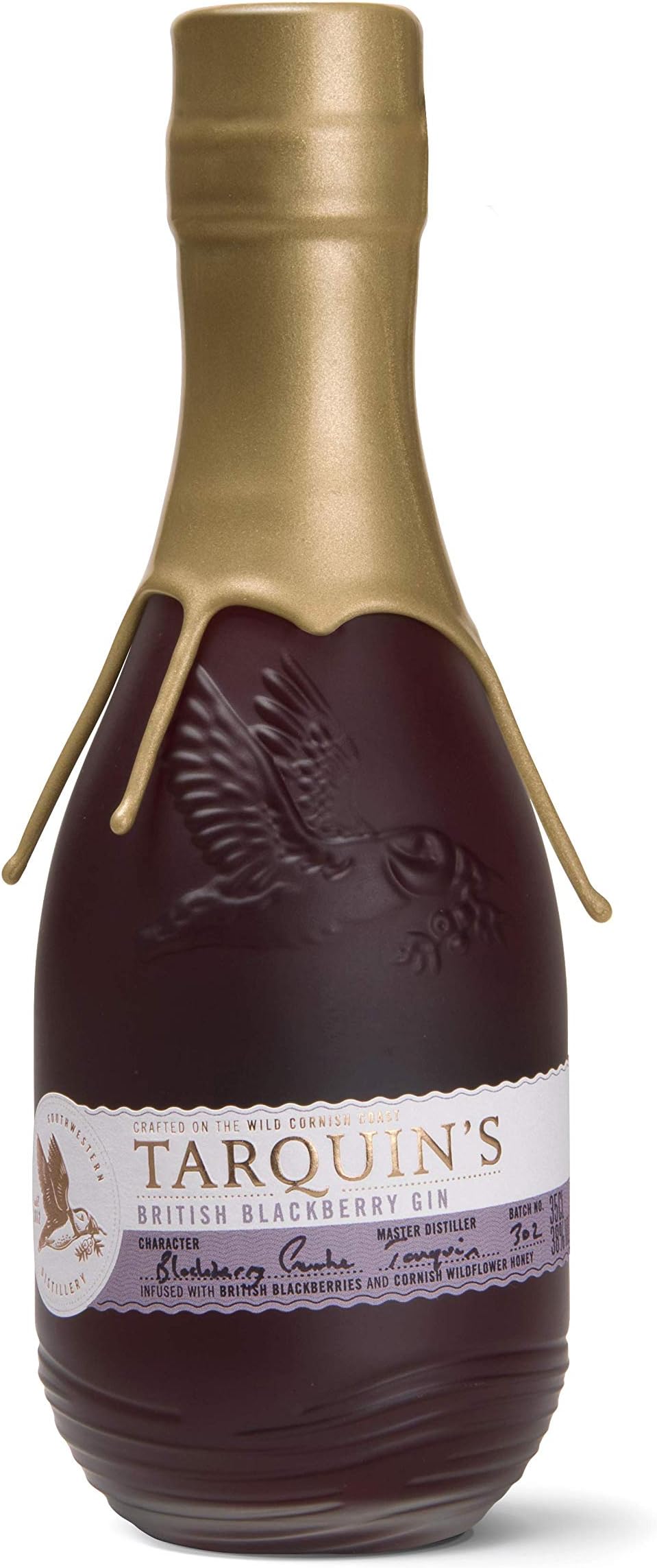 Tarquin's British Blackberry and Cornish Wildflower Honey Gin, 35 cl