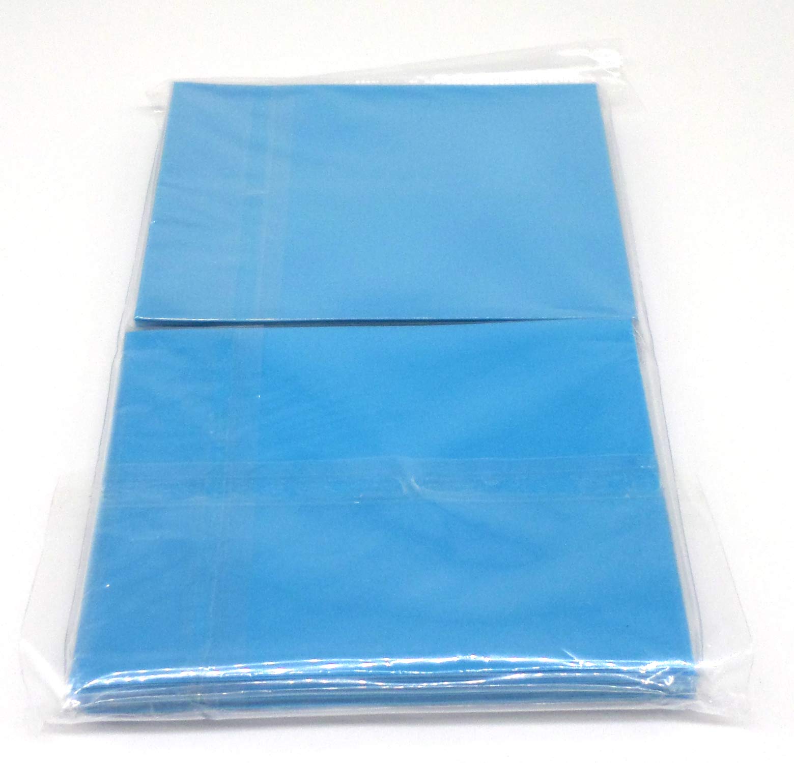 docsmagic.de 100 Double Mat Light Blue Card Sleeves Standard Size 66 x 91 - PKM MTG