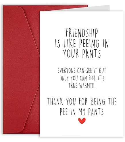 Lustige Freundeskarte 'Everything I've Ever Wanted In A Friend' – A5 Mit Umschlag