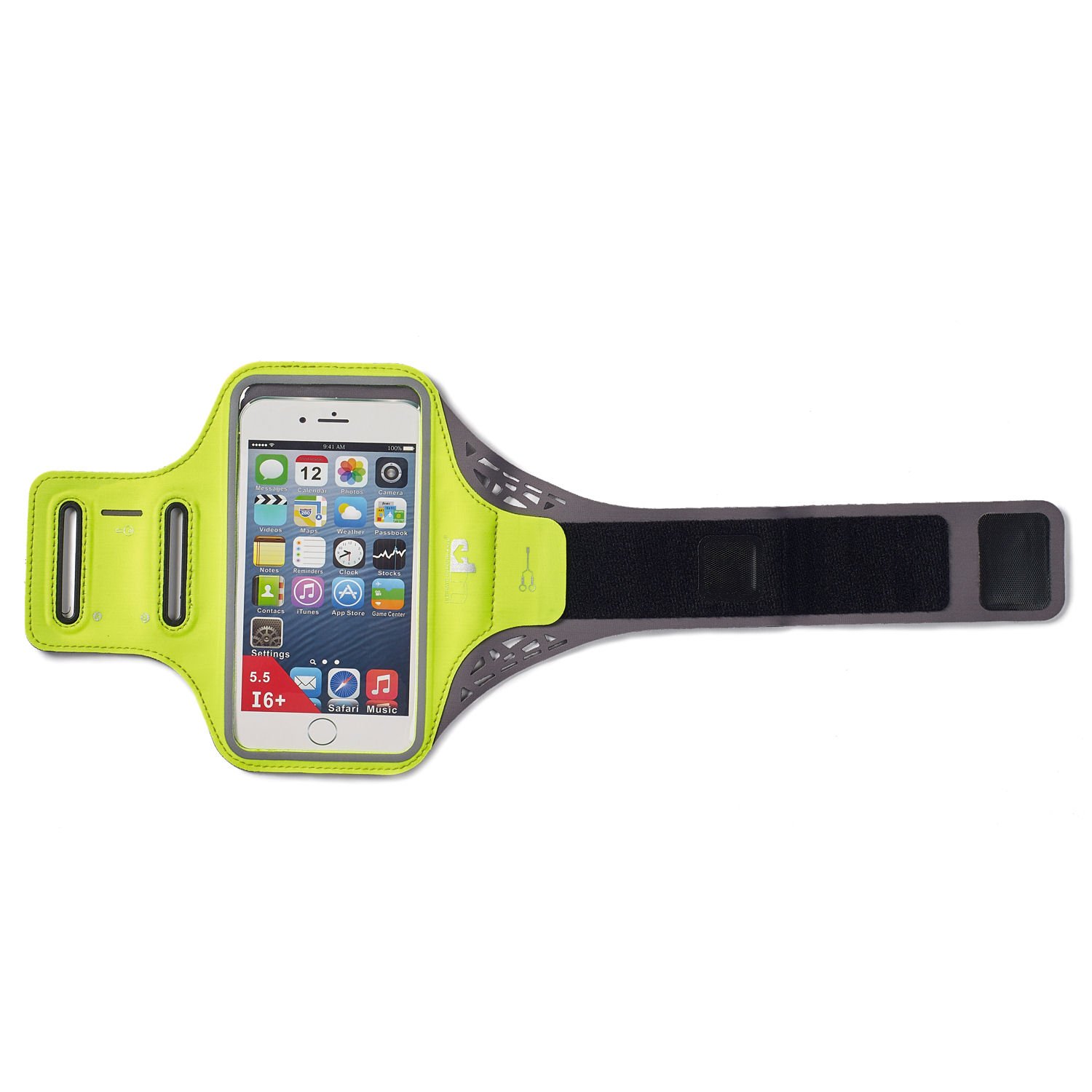 Ultimate Performance Unisex' s Ridgeway Sports Armband, Yellow, One Size