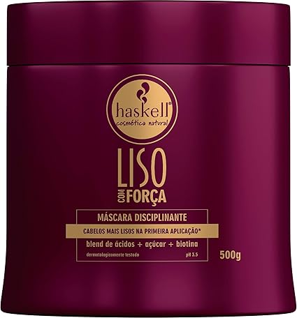 Mascara Liso com Força, Haskell, 500g