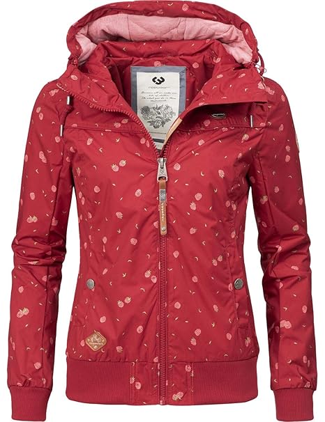 Ragwear Damen Übergangsjacke Regenjacke Jotty Berries 3 Farben XS-XXL