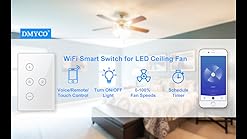 smart switch for ceiling fan and light