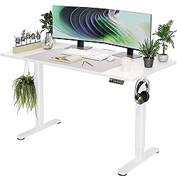 Claiks Electric Standing Desk, Adjustable Height