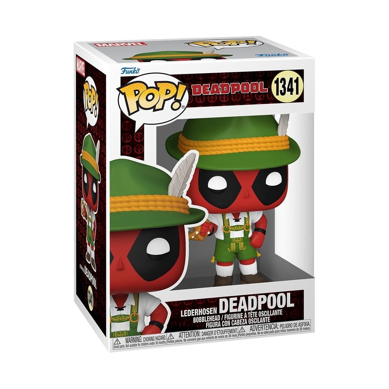 Funko Pop! Marvel: Deadpool - German Beer Fest Server - Lederhosen - Collectable Vinyl Figure - Gift Idea - Official Merchandise - Toys for Kids & Adults - Marvel Fans - Model Figure for Collectors