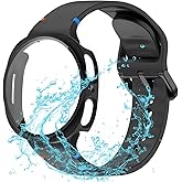 for Samsung Watch 8 Waterproof Case with Band