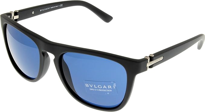 Amazon Bvlgari ブルガリ サングラスメンズグレーラバー長方形bv70 服 ファッション小物 通販