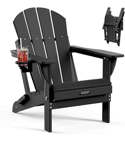 Amazon.com : Ciokea Folding Adirondack Chair Wood Texture for