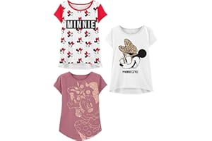 Disney Minnie Mouse T-Shirt (Sets) Daisy Duck Graphic Outfit Tee Infant Little Baby Toddlers Birthday to Girls Clothes