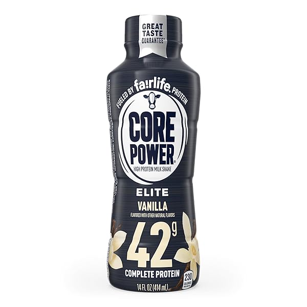 CORE POWER ELITE HIGH PROTEIN SHAKE (42G), VANILLA,...
