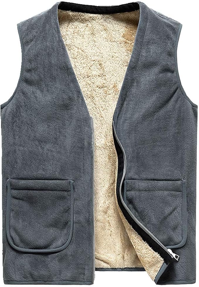 Men's Vest Winter Vest Men's Sleeveless Amazon.co.uk Clothing