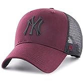 '47 Branson New York Yankees Maroon Snapback Cap
