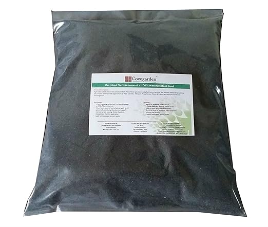 Cocogarden Enriched Vermicompost 5 Kg - Effective And Complete Plant Food
