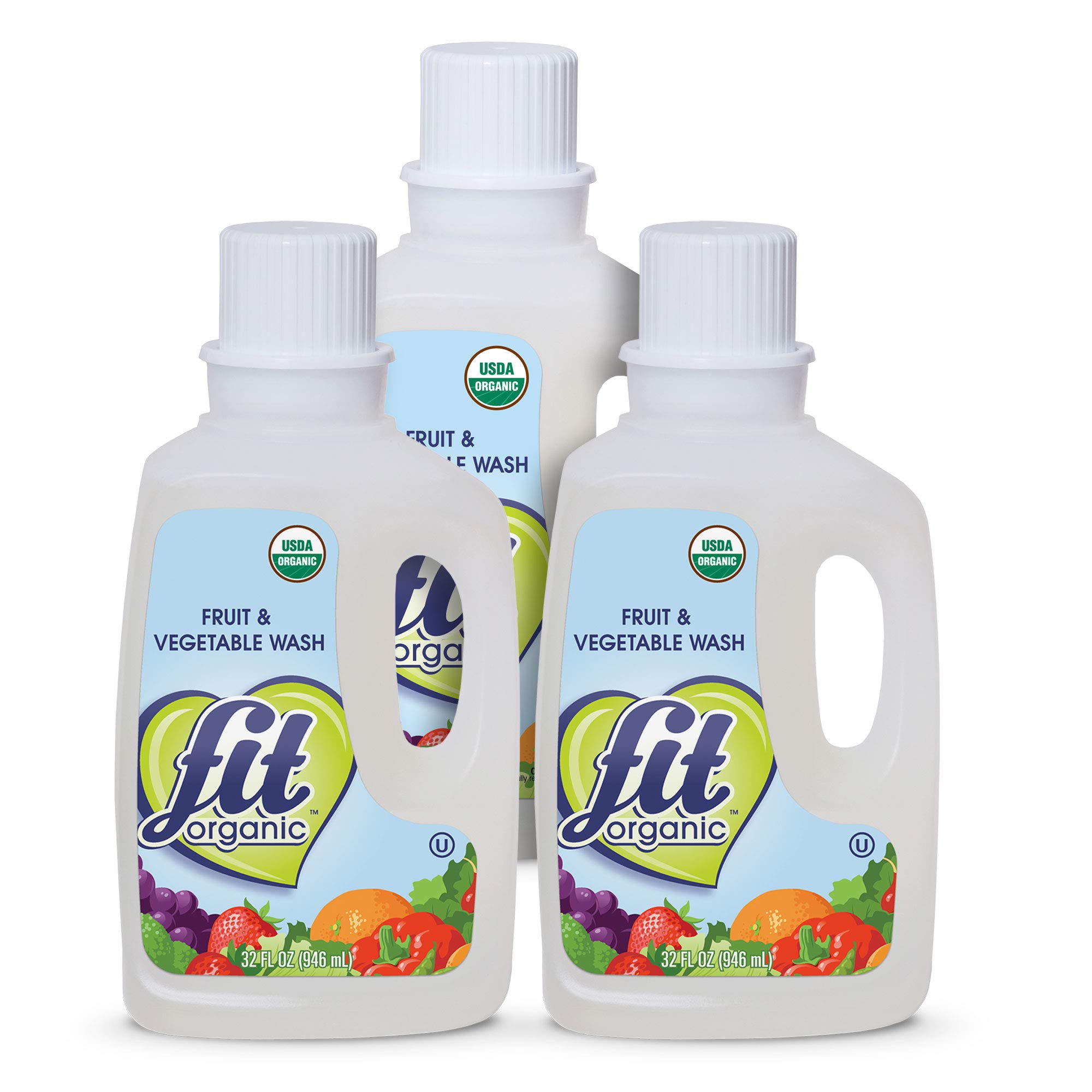Fit Organic 32 Oz Soaker Produce Wash, Fruit and Vegetable Wash and eBay