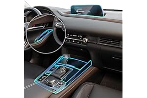 FDAIUN for 2020-2025 Mazda CX30 PPF Precut 8.5Mil Car Paint Protective Film TPU HD Film Scratch Protector Interior Accessories (Automatic Full Set 14Pcs)