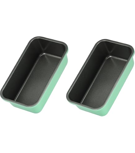 Winco Non-Stick Loaf Pan - 10x5x3 Inch Aluminized Steel, 1.5 Lb Capacity, PTFE/PFOA Free