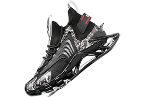 GJUYC Sneakers Shoes for Men Running Shoe Mens Trail Fashion Sport Man Athletic Men's Basketball Walking Casual Hiking Male Black White Blue Size Runner Breathable Women Boys Kids