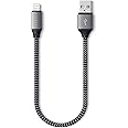 Satechi USB-A to Lightning Charging Cable – MFi Certified – for iPhone 14 Pro/14/14 Plus, iPhone 13 Pro Max/13 Pro/13 Mini/13, 12 Pro Max/12 Pro/12 Mini/12, 11 Pro Max/11 Pro/11, XS Max/XS/XR/X