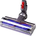 Upgrade Anti-Tangle Replacement Vacuum Head Compatible with Dyson V7,V8, Cyclone V10,V11,V15 Cordless Vacuum Cleaners, Suitable for Carpets,Rugs,Hardwood Floor