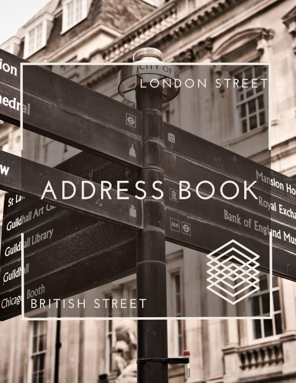 london street address book large print address book with alphabet index british address book for men and women with high index letters for seniors organiser notebook for keeping track of names emma