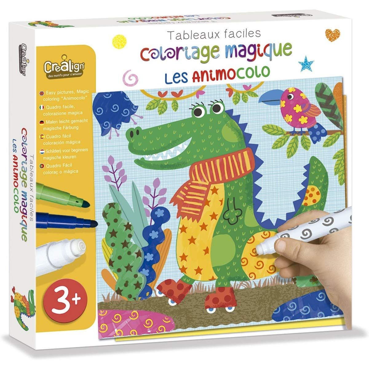 Crea lign'- Magic Colouring, CL157, Multi-Coloured