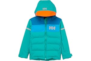 Helly-Hansen Kids Vertical Insulated Jacket - Kids Unisex Winter Coat, Waterproof, Windproof, Breathable, Warm Outerwear