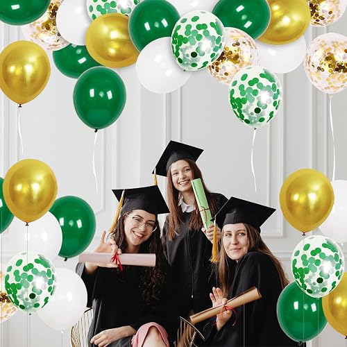 Green And Gold Graduation Party Ideas