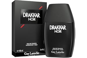 Guy Laroche Drakkar Noir Eau De Toilette Spray for Men - 3.4 Oz, 100.6 ml (Pack of 1)