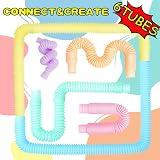 VEYLIN Pop Tubes 6Pcs Fidget Toys Sensory Learning Toddlers view 5