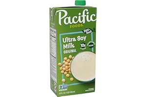Pacific Foods Original Ultra Soy Milk, Plant Based Milk, 32 oz Carton