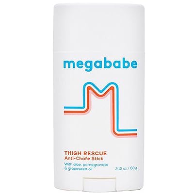 MegaBabe Thigh Rescat Anti Chafe Stick amb Aloe, Pomegranate &amp; Grapeseed Oil