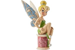 Disney Traditions by Jim Shore Tinker Bell Personality Pose Stone Resin Figurine, 4”