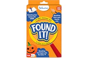 Skillmatics Scavenger Hunt Card Game - Found It, Educational Toys, Perfect for Home, School, Christmas Stocking Stuffers, Travel, Playdates & Party, Gifts for Families & Kids of Ages 4, 5, 6, 7