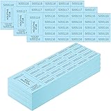Kosiz 504 Sheets 25 Bid Raffle Ticket with