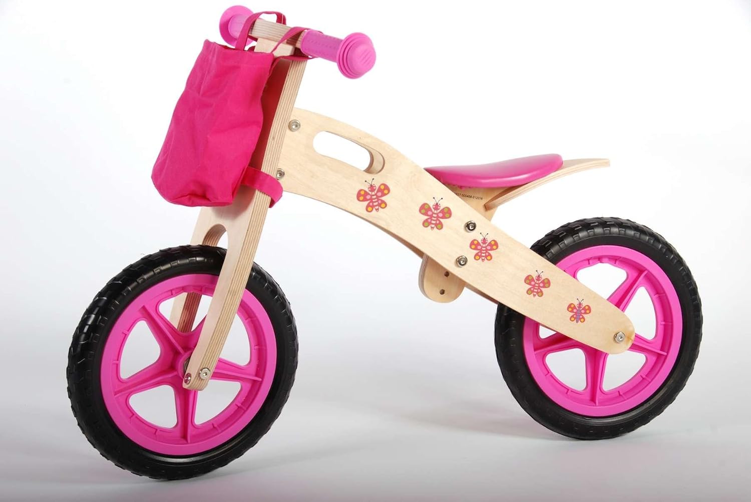 Bici per bambini bicicletta bambina principesse senza pedali in legno 12  pollici rosa urban-earth.co.uk