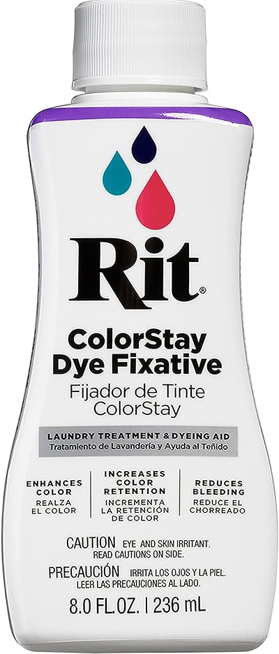 Rit Nakoma 88720 Liquid Dye Multi-Colour 8 oz - Non-Toxic Fabric Dye