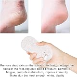 JOYVOX Natural Pumice Stone Pair Foot Scrubber Exfoliating Callus Remover Hard view 5