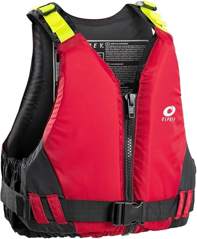 Osprey 50N Buoyancy Aid PFD Vest Red S/M Kayaking Paddleboarding