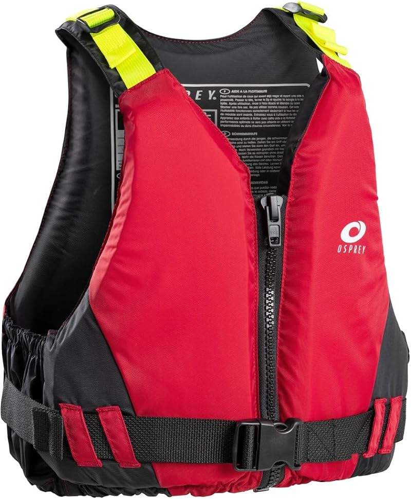 Osprey 50N Buoyancy Aid PFD Vest Red S/M Kayaking Paddleboarding