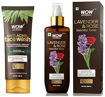 wow acne face wash