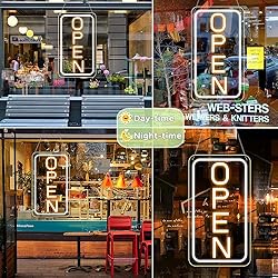 ROLANCHE Open Signs for Business, 23"x 12" Large