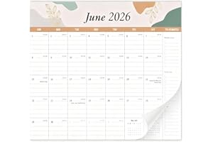 Calendar 2025-2026, Magnetic Calendar for Fridge, 22 Monthly Calendar Runs From March 2025 to December 2026, Fridge Calendar 